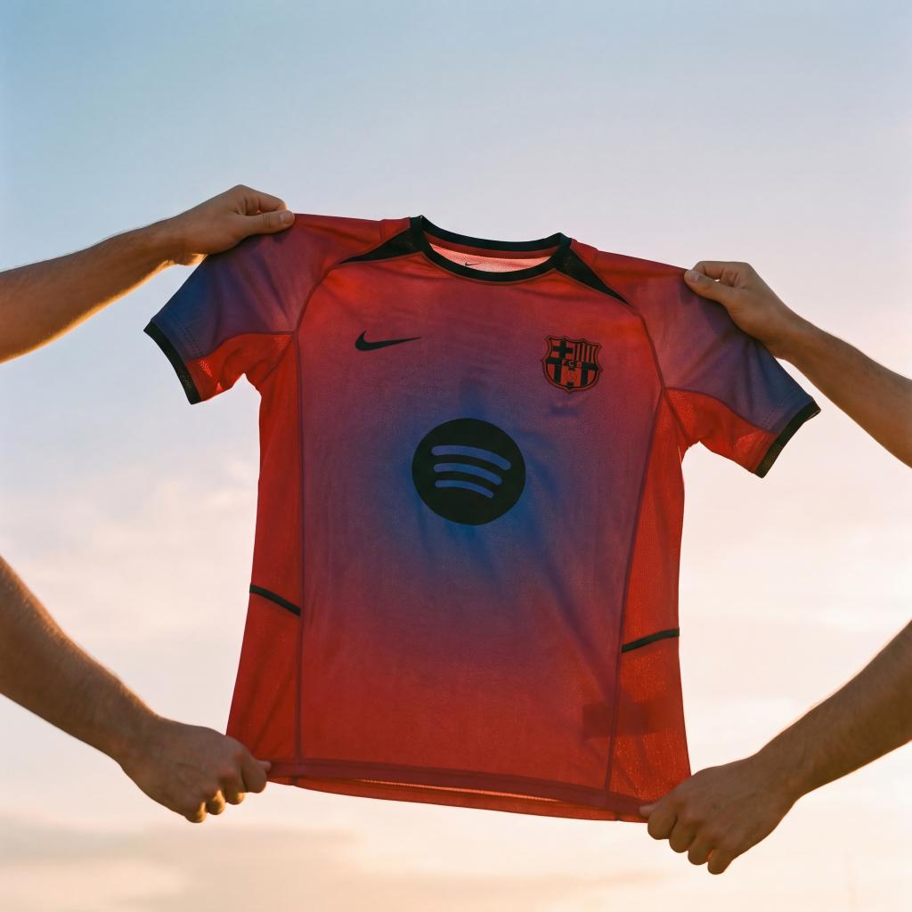 FC Barcelona with new Radial Gradient feature - FIFA Kit Creator Showcase