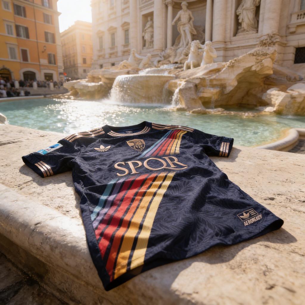 AS Roma 'Multicolor' Third Concept - FIFA Kit Creator Showcase
