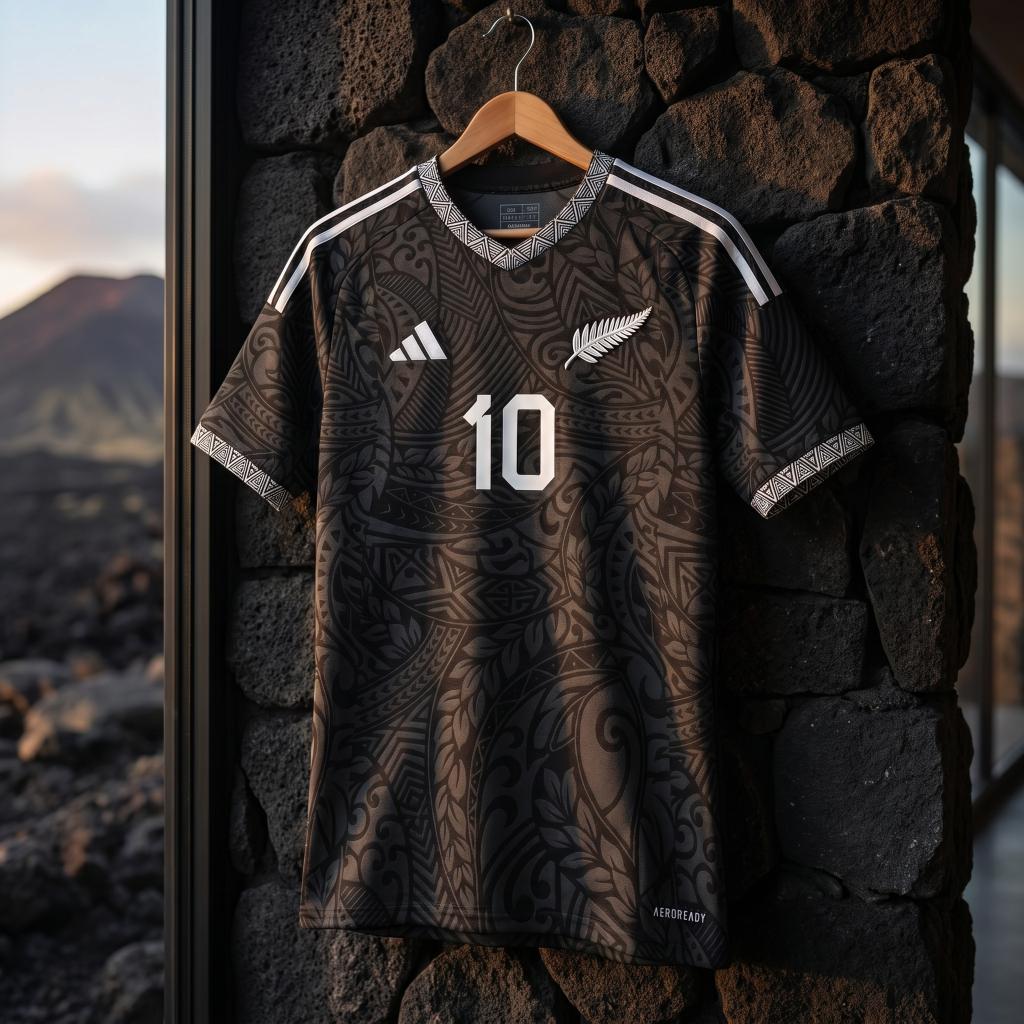 Adidas x New Zealand Away Shirt - FIFA Kit Creator Showcase