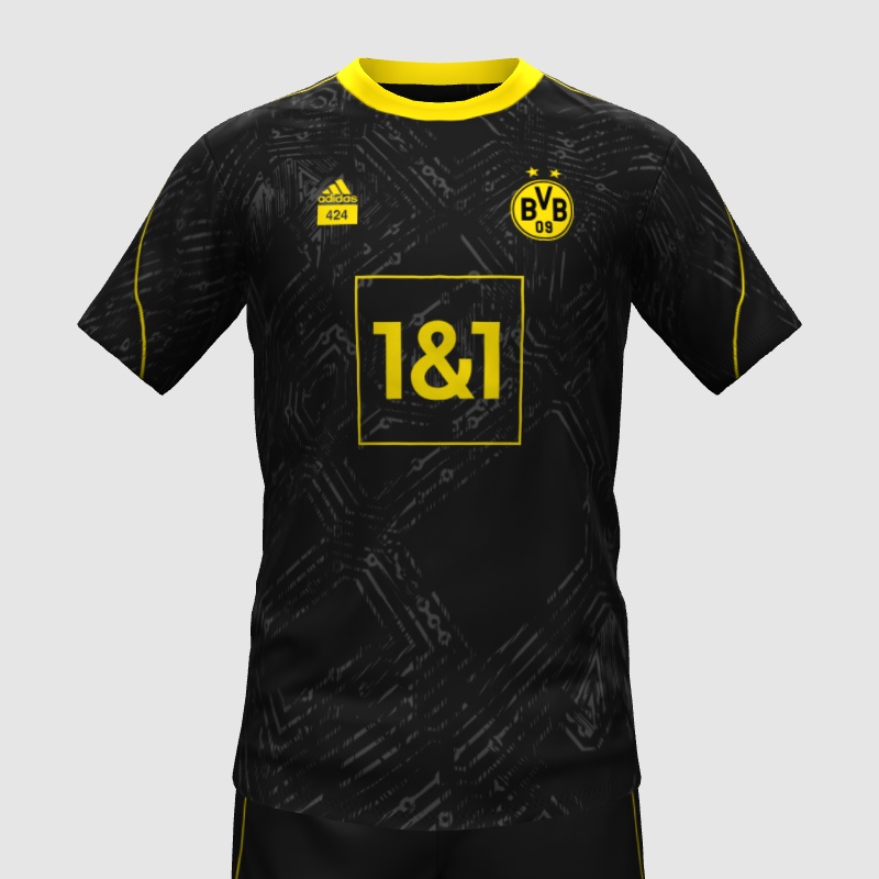 Dortmund 424 Concept - FIFA 23 Kit Creator Showcase