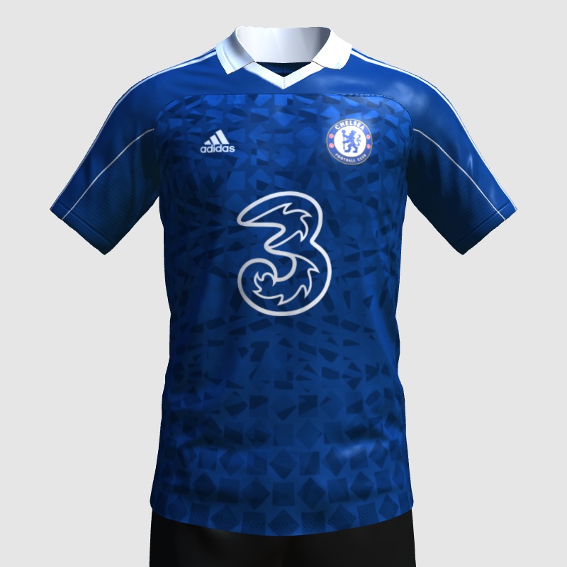 Chelsea Custom Home Kit [Custom Kit] - FIFA Kit Creator Showcase