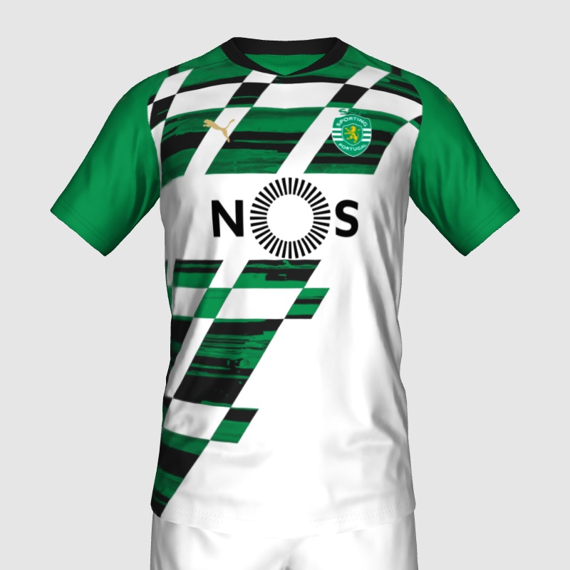 sporting sp concept home kit FIFA 23 Kit Creator Showcase