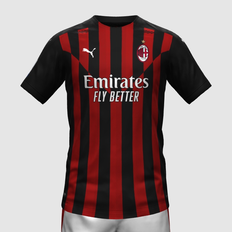 AC Milan Home Kit 202223 FIFA 23 Kit Creator Showcase