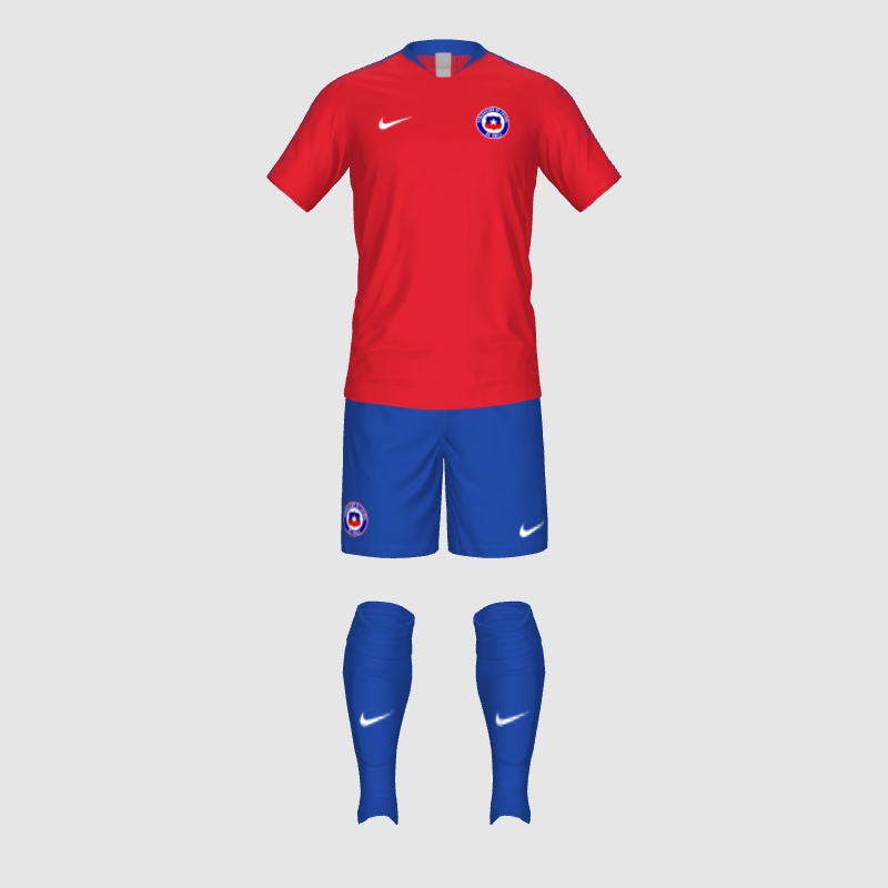 Chile Home Kit FIFA 23 Kit Creator Showcase