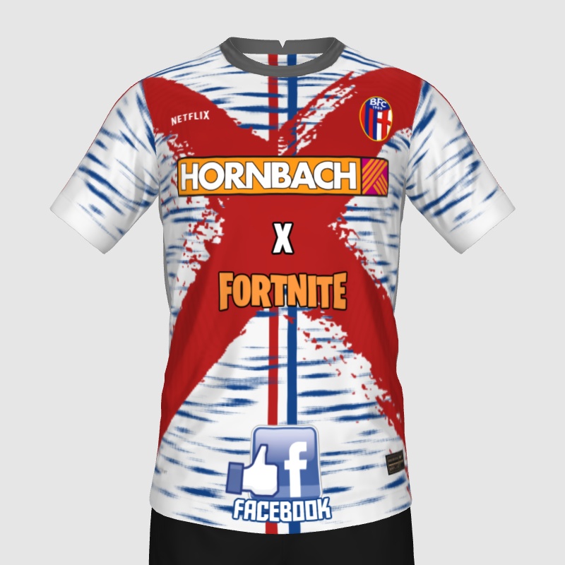 Bologna Hornbach x Fortnite Limited Edition FIFA 23 Kit Creator Showcase