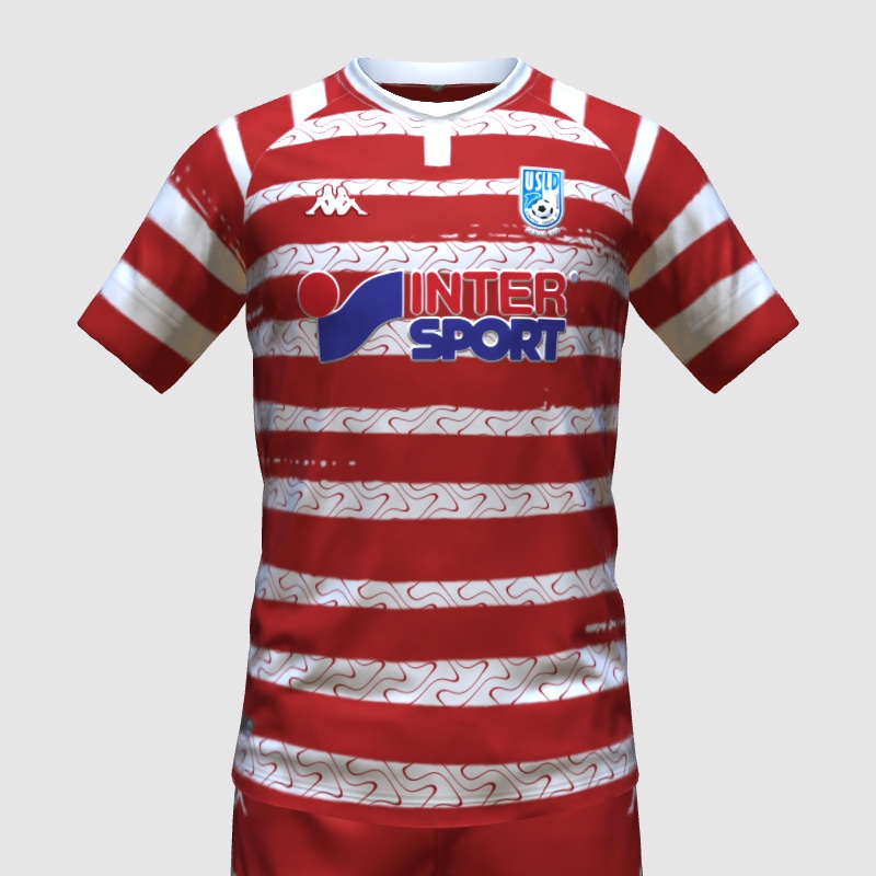 USL Dunkerque Away World Tour FIFA 23 Kit Creator Showcase