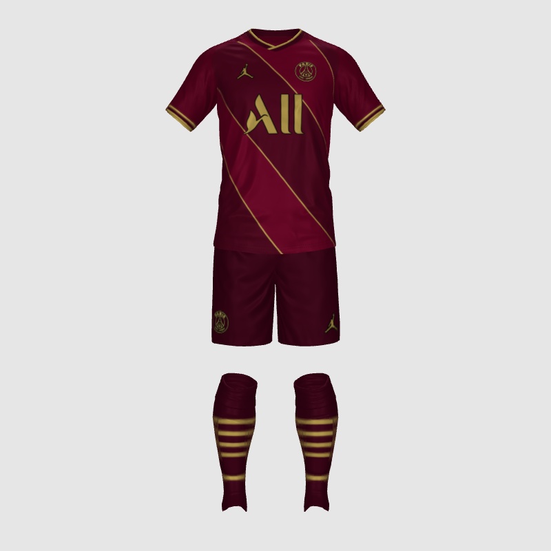 psg maroon kit