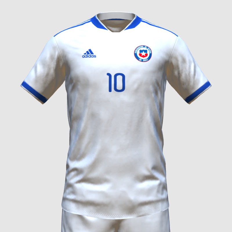 Chile Away Kit 21/22 Adidas FIFA 23 Kit Creator Showcase