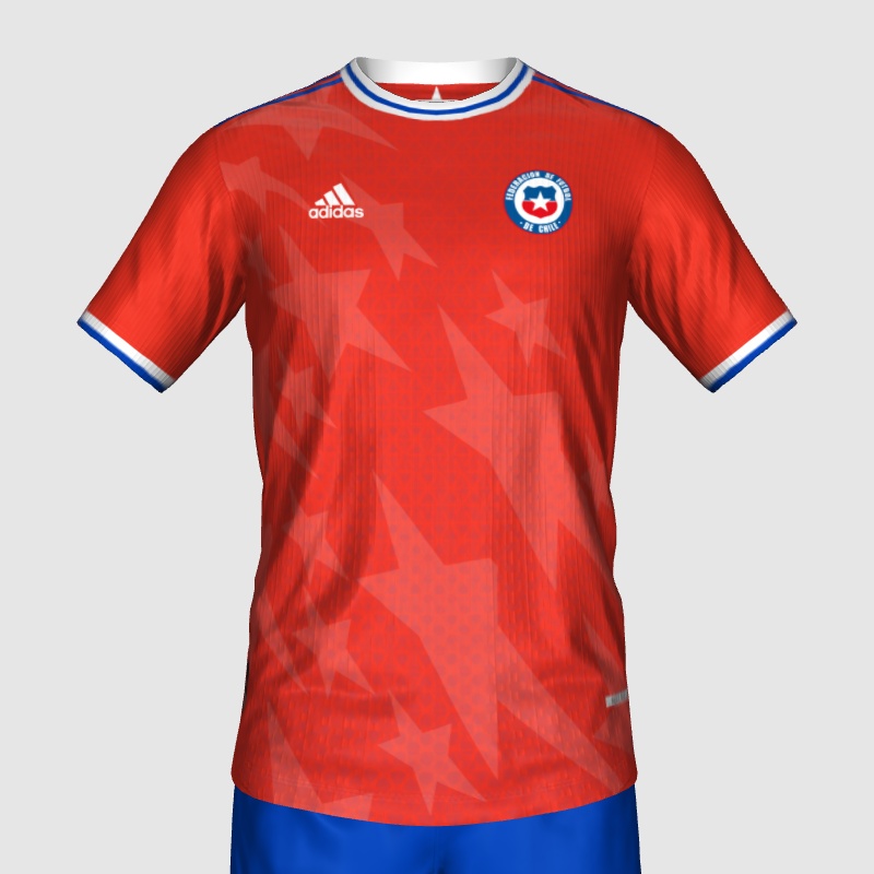 Chile NEW Adidas Kit FIFA 23 Kit Creator Showcase