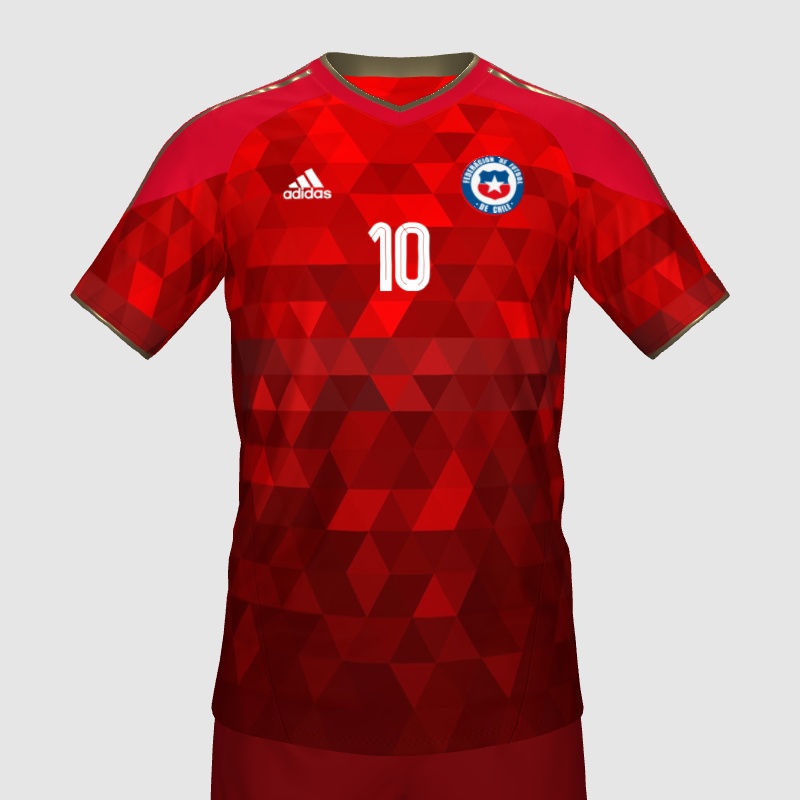 Competition Adidas x Chile Home Kit