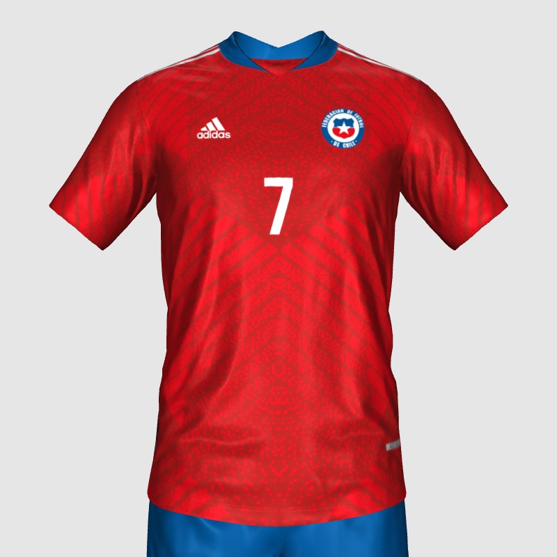 Chile home kit FIFA 23 Kit Creator Showcase