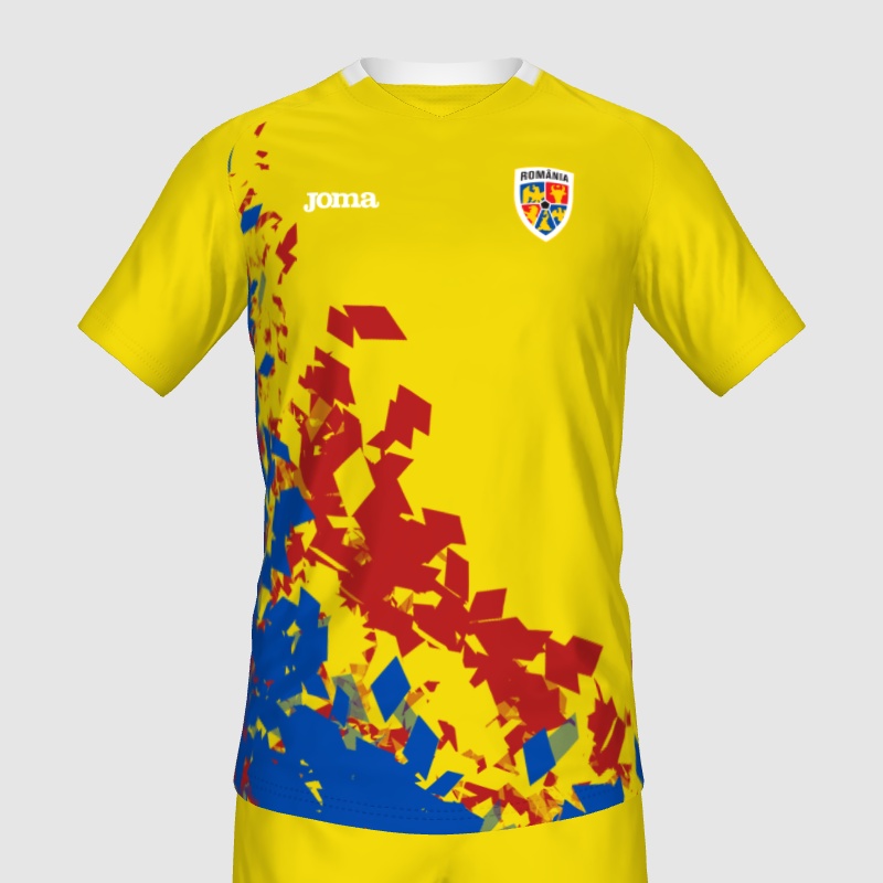 Romania HOME KIT - FIFA 23 Kit Creator Showcase