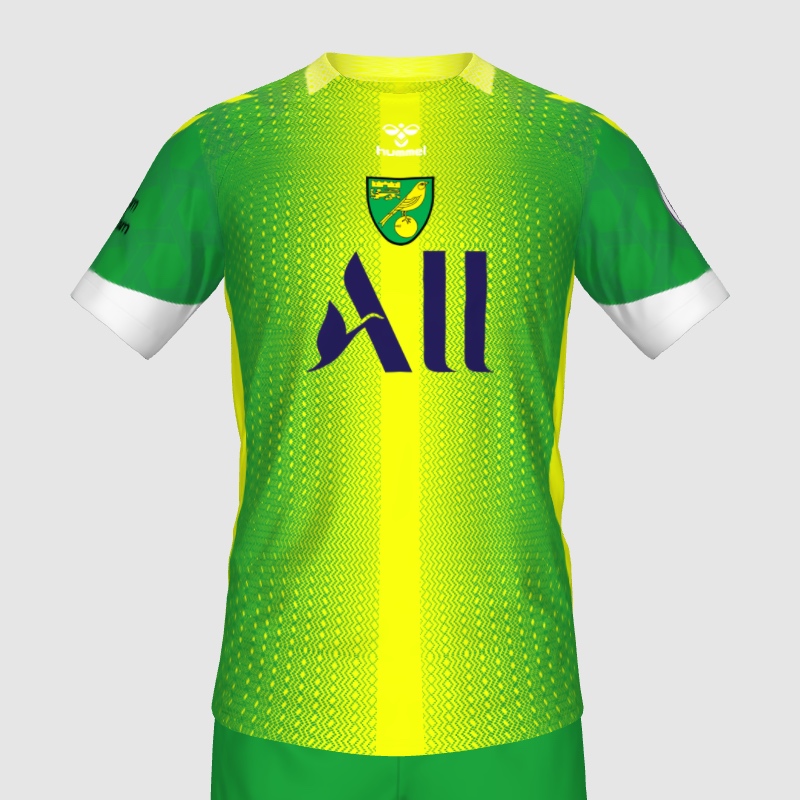 Norwich Kit 22/23 HOME - FIFA 23 Kit Creator Showcase