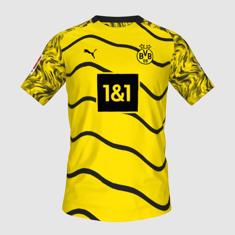 BVB 09 Home Kit 2122 Concept FIFA 23 Kit Creator Showcase