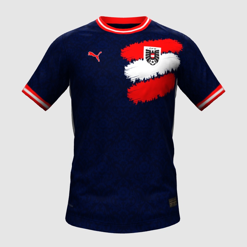 Austria away kit FIFA 23 Kit Creator Showcase