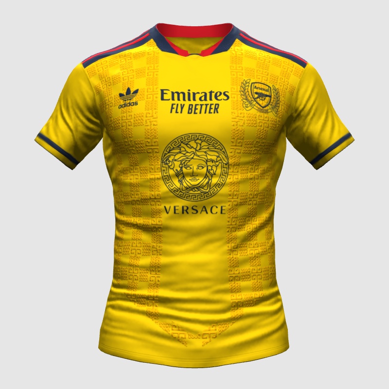 Arsenal [Versace V.] - FIFA Kit Creator Showcase