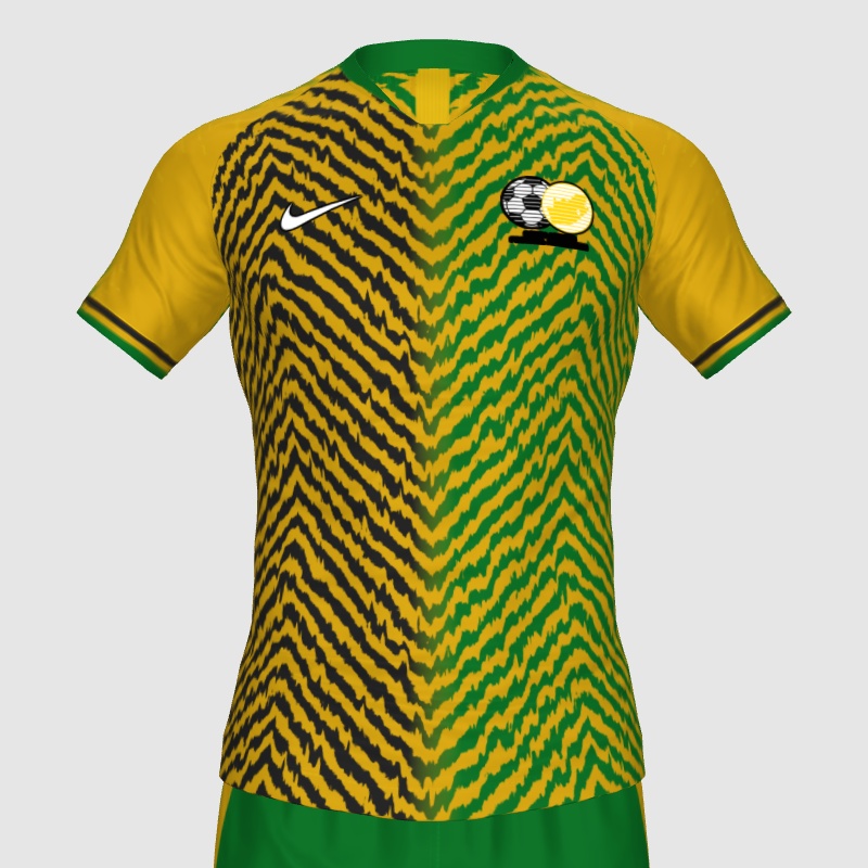 South Africa Home FIFA 23 Kit Creator Showcase