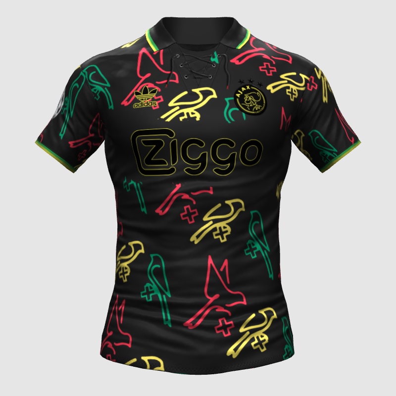 Ajax Bob Marlet Three Little Birds Concept FIFA Kit Creator Showcase ajax-bob-marlet-three-little-birds-concept-fifa-kit-creator-showcase