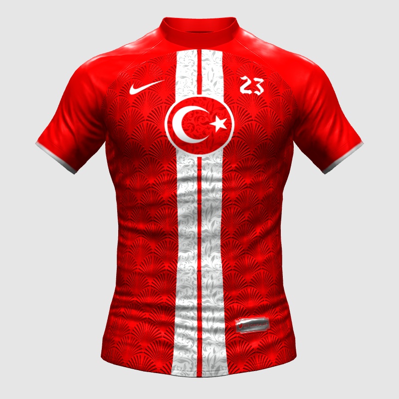 Turkey / Home (Diagonal) - FIFA Kit Creator Showcase