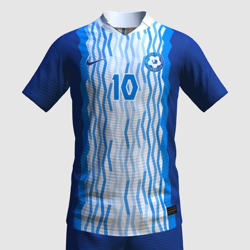 Greece Home FIFA 23 Kit Creator Showcase