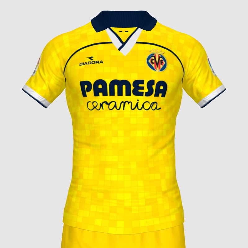 Villarreal CF Home Kit Concept FIFA 23 Kit Creator Showcase
