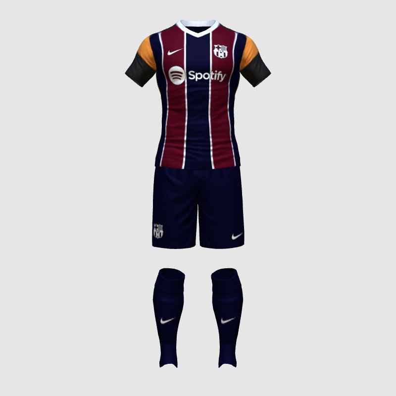 FCB Home Kit Concept - FIFA Kit Creator Showcase