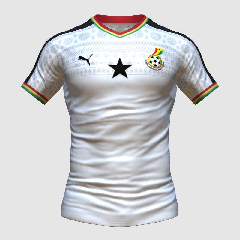 Ghana 2022 World Cup collection FIFA 23 Kit Creator Showcase
