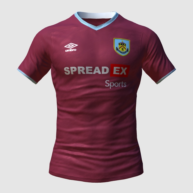 Burnley 22/23 Home Concept FIFA 23 Kit Creator Showcase