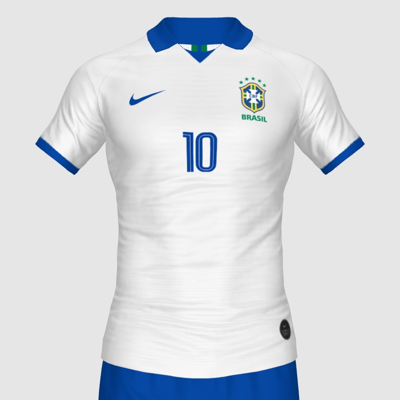 Brazil Away Jersey 2019 FIFA 23 Kit Creator Showcase