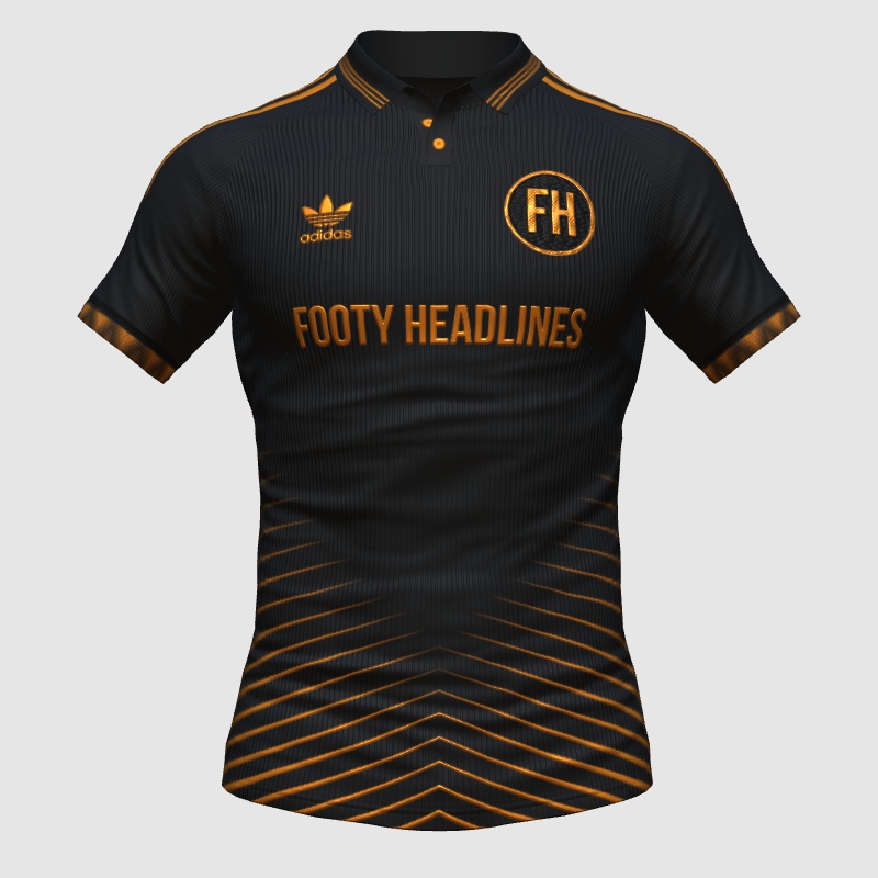 Footy Headlines Home Kit Concept - FIFA 23 Kit Creator Showcase