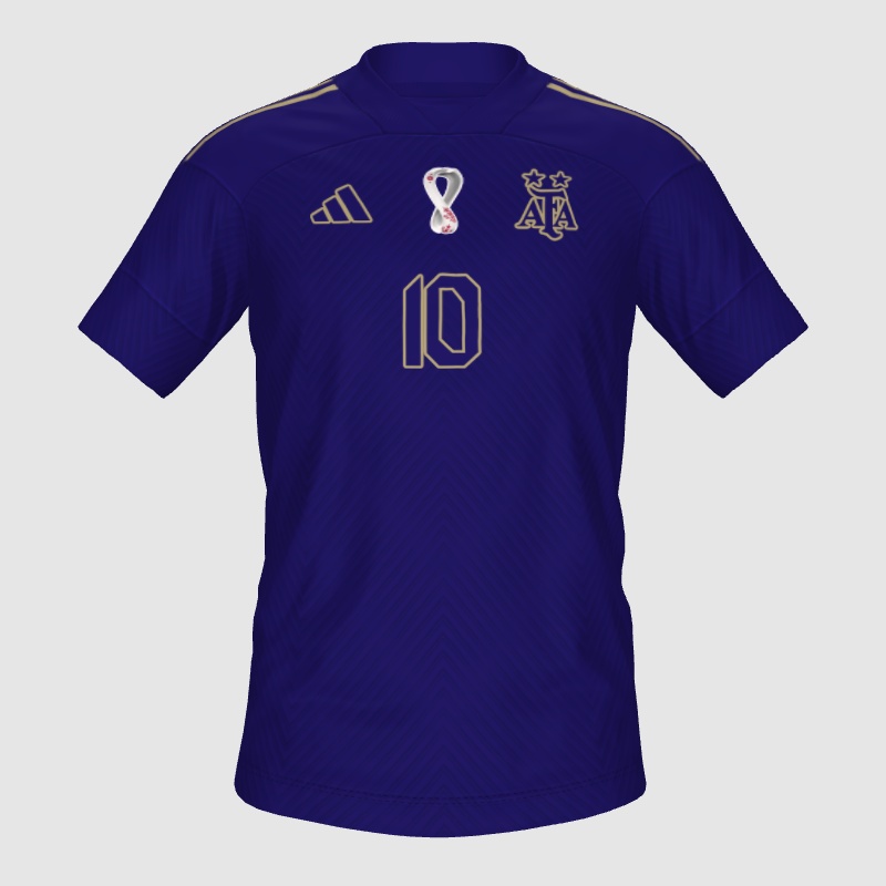 Argentina WC Qatar 2022 Away Kit - FIFA Kit Creator Showcase