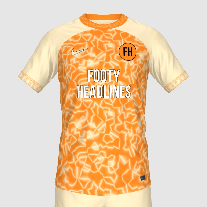 Footy Headlines Home Kit - FIFA Kit Creator Showcase