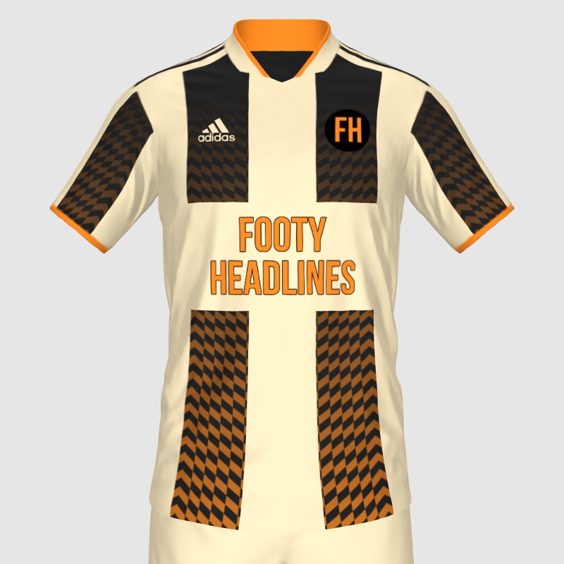 KitmanJC00 Footy Headlines Home Kit Design - FIFA 23 Kit Creator Showcase