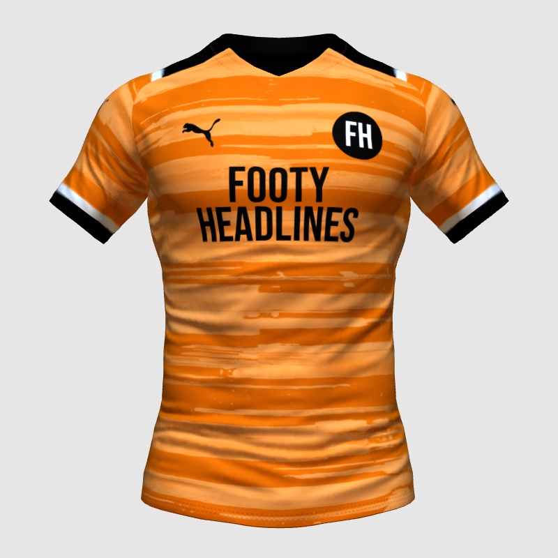 Footy Headlines Home Kit Design - FIFA Kit Creator Showcase