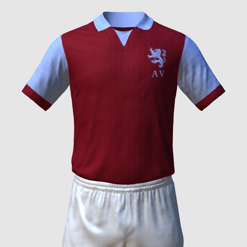Aston Villa Home 1970-71 - FIFA Kit Creator Showcase