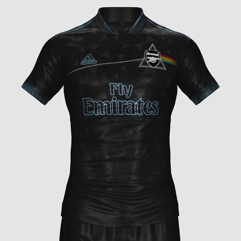 Arsenal x Pink Floyd 22/23 FIFA 23 Kit Creator Showcase