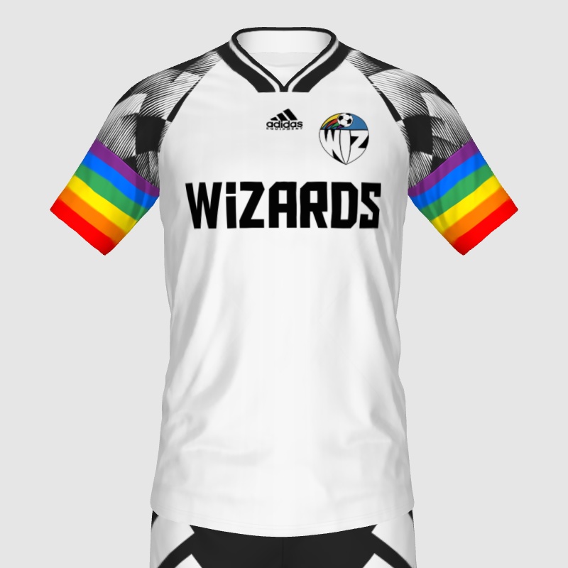 KC Wizards "OG Rainbow" Kit FIFA Kit Creator Showcase