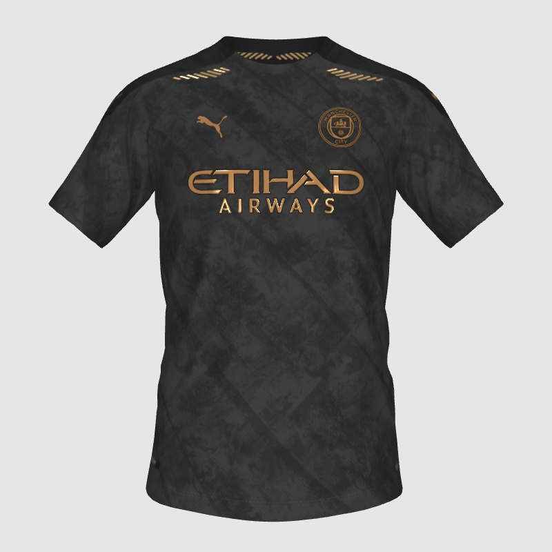Custom Manchester City jersey third FIFA 23 Kit Creator Showcase