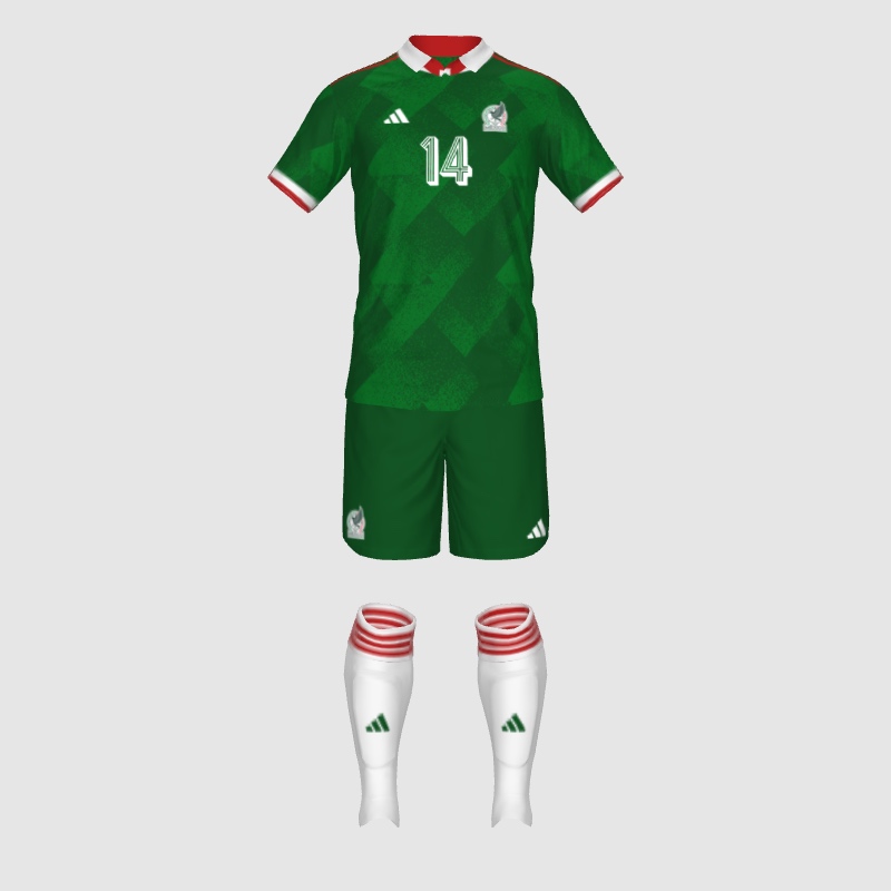 Mexico’s national team concept jersey 1 FIFA 23 Kit Creator Showcase