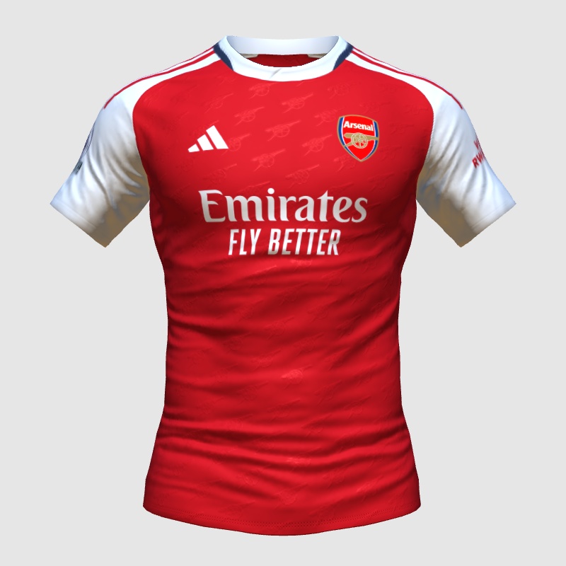 Arsenal Home Redesign - FIFA Kit Creator Showcase