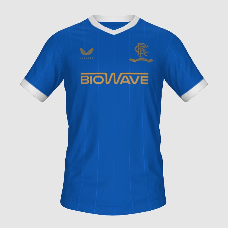 Rangers 2021 Biowave Top (Women's Football) - FIFA Kit Creator Showcase