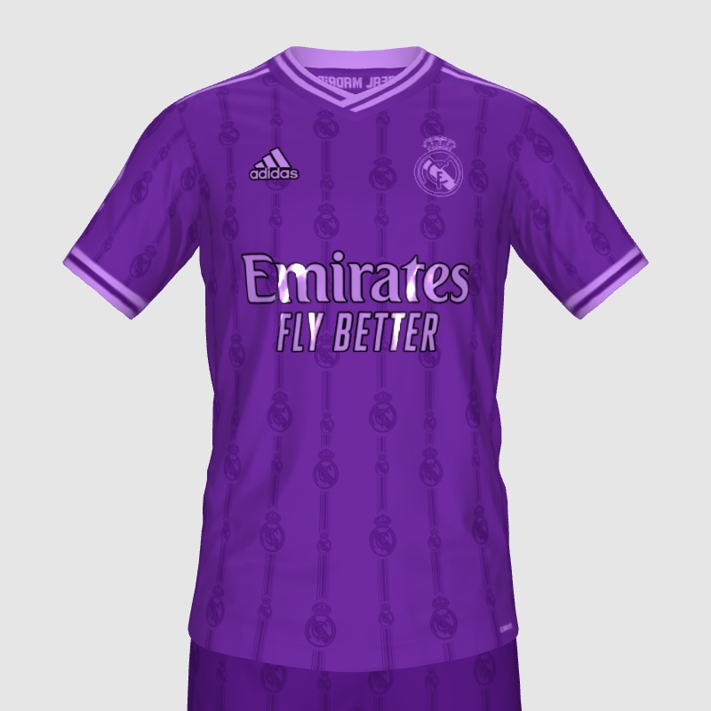 Real Madrid concept Purple FIFA Kit Creator Showcase