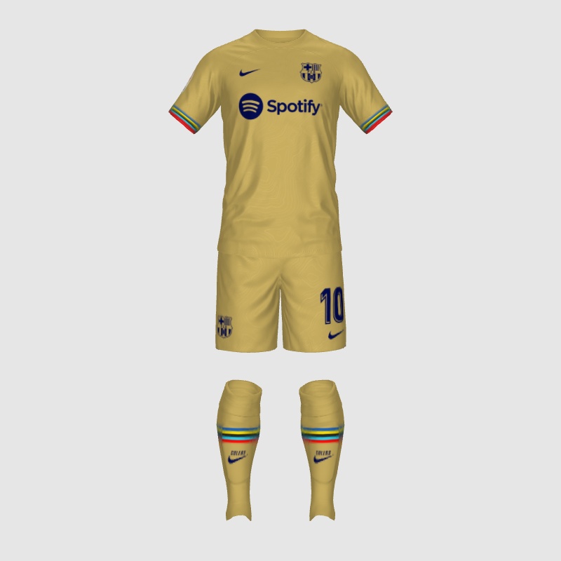 Atletico Madrid Away Kit 22/23 FIFA 23 Kit Creator Showcase