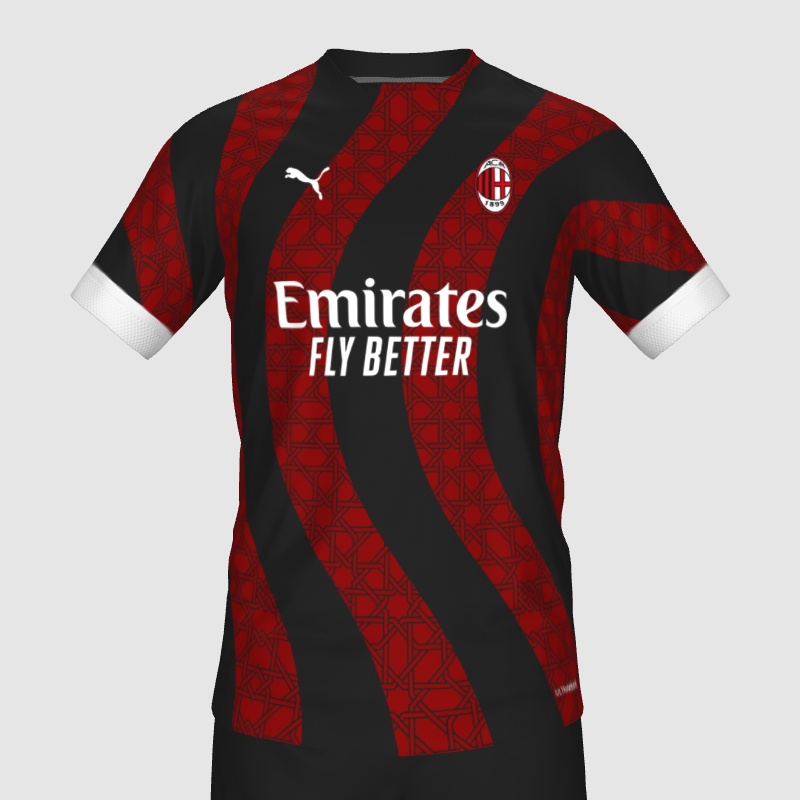 ac milan home kit concpet 2023/24