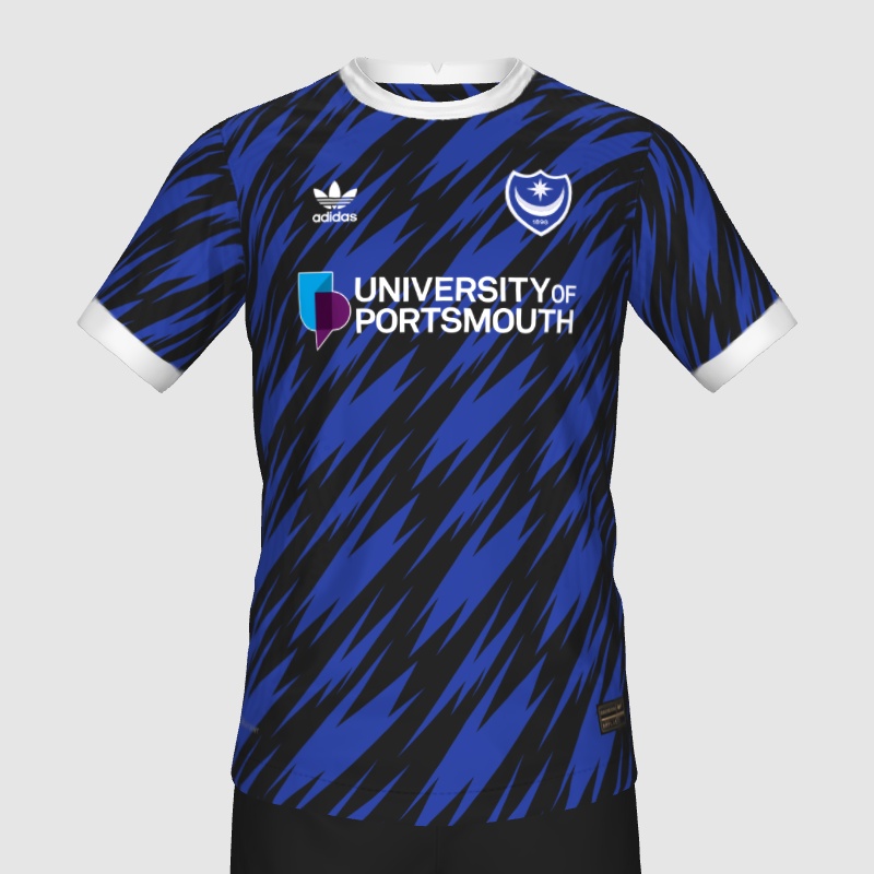 FM22 Portsmouth Third (2) FIFA Kit Creator Showcase