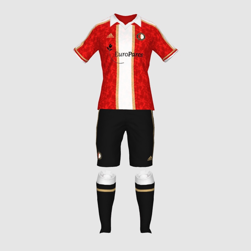 Feyenoord Home Kit Concept FM Kit Creator Showcase