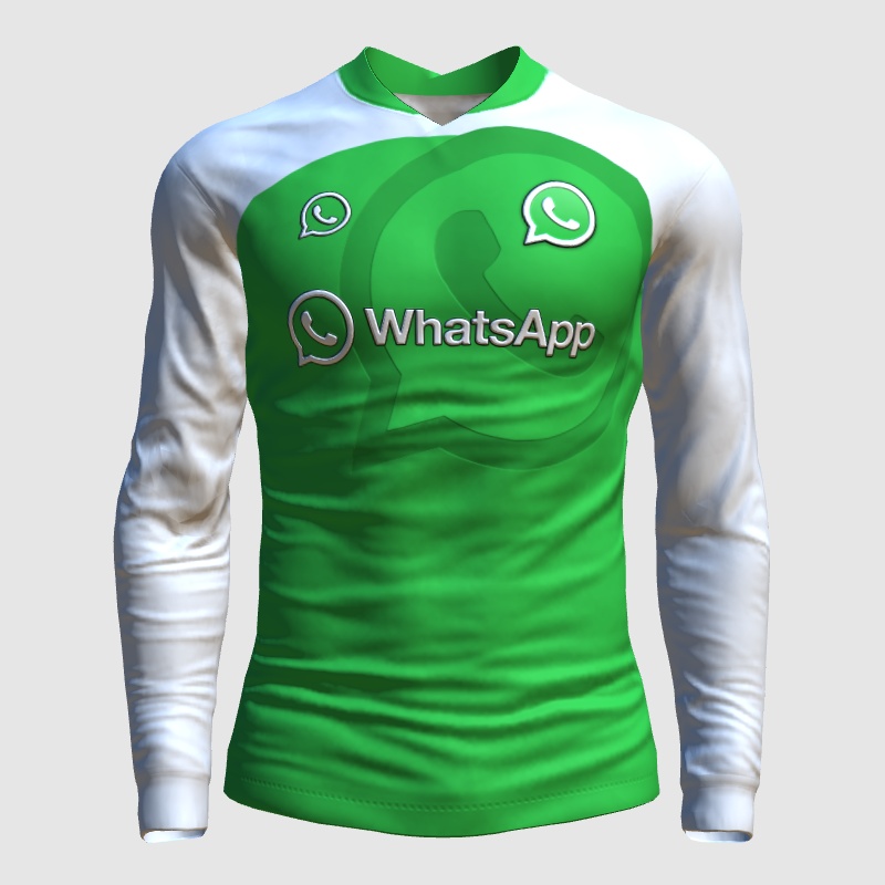 whatsapp x football concept FIFA 23 Kit Creator Showcase