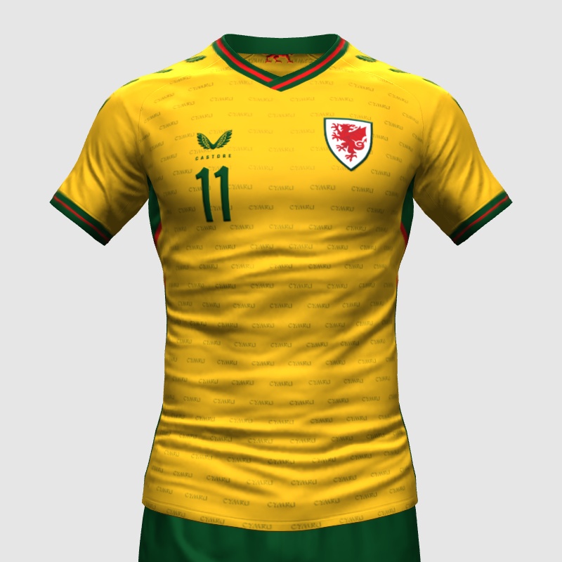 Wales x Castore Away FIFA Kit Creator Showcase