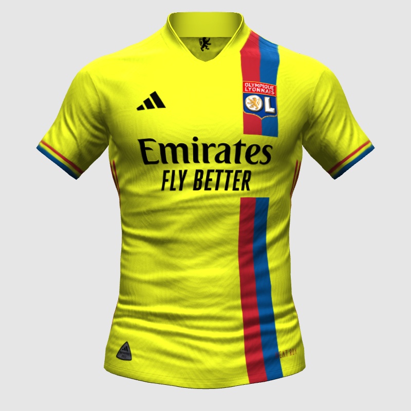 Lyon Third Kit FIFA 23 Kit Creator Showcase