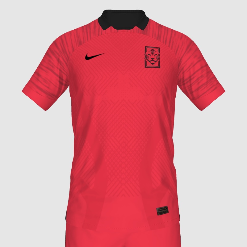 Republic of Korea 2022 Qatar World cup kit FIFA 23 Kit Creator Showcase